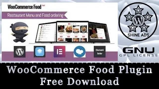 WooCommerce Food Plugin Free Download v3.4.3