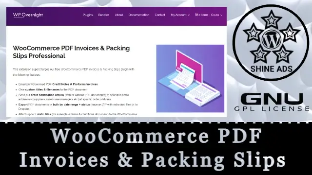 WooCommerce PDF Invoices & Packing Slips Professional Free Download v2.26.1