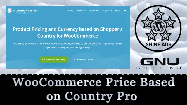 WooCommerce Price Based on Country Pro Free Download v4.1.1