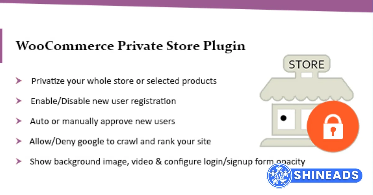 WooCommerce Private Store Plugin Shop for Registered Users Only Free Download 3.1.0