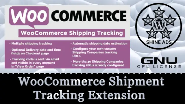 WooCommerce Shipment Tracking Extension Free Download v2.7.3
