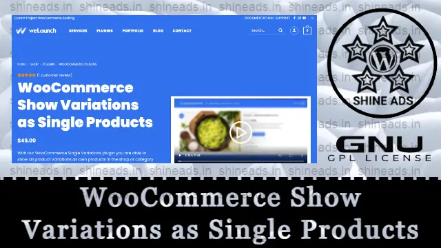 WooCommerce Show Variations as Single Products Free Download v1.4.7