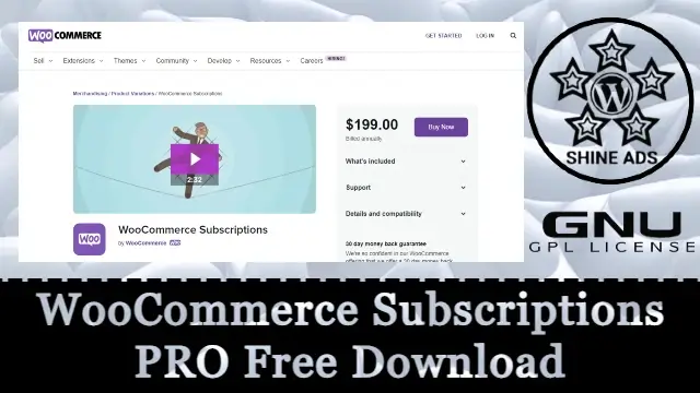 WooCommerce Subscriptions PRO Free Download v6.9.0