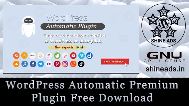 WP Automatic Plugin Free Download v3.136.0 (All Issue Fixed)