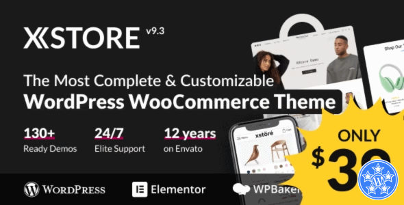 XStore WooCommerce Theme Free Download v9.7.4