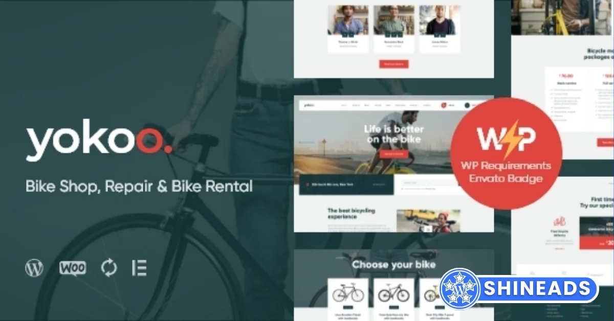Yokoo Theme – Bike Shop & Rental WordPress Theme Free Download v1.1.12