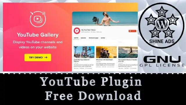 YouTube Plugin Free Download v3.5.0