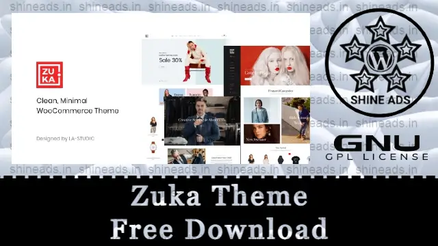 Zuka Theme Free Download v1.8.0