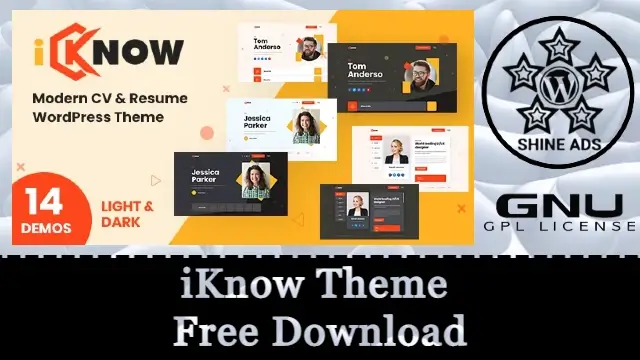 iKnow Theme Free Download v8.0