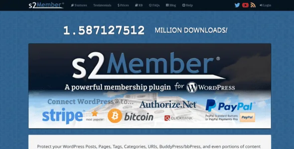 s2Member Pro Plugin Free Download v260508