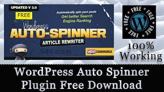 WP Auto Spinner Plugin Free Download v3.27.0