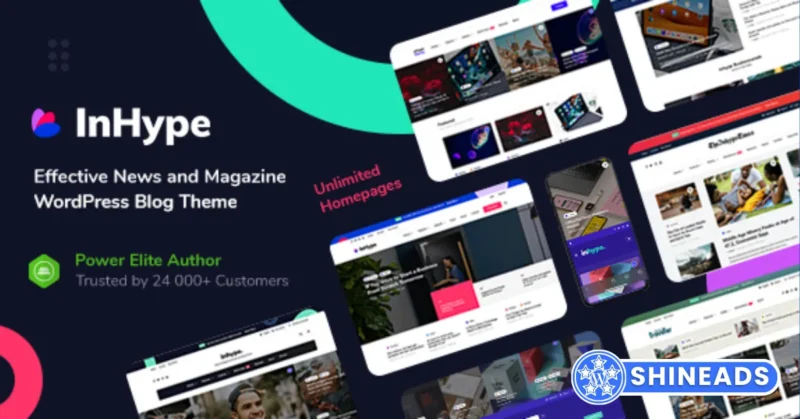 InHype – Blog & Magazine WordPress Theme Free Download v1.5.3