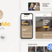 MoveMe Moving & Storage Relocation Company WordPress Theme