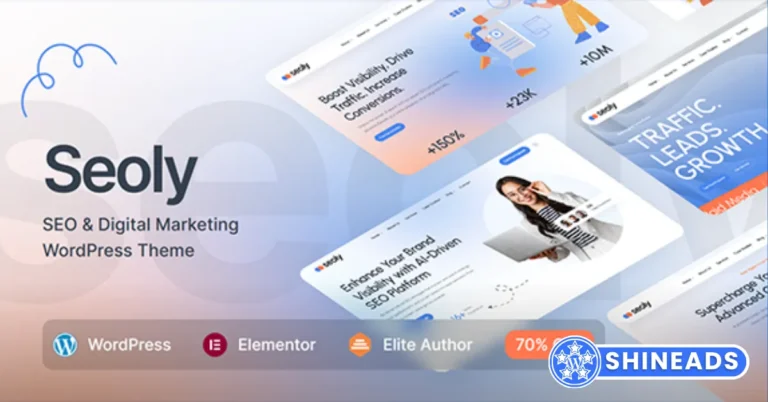 Seoly – SEO & Digital Marketing WordPress Theme Free Download v1.0.5
