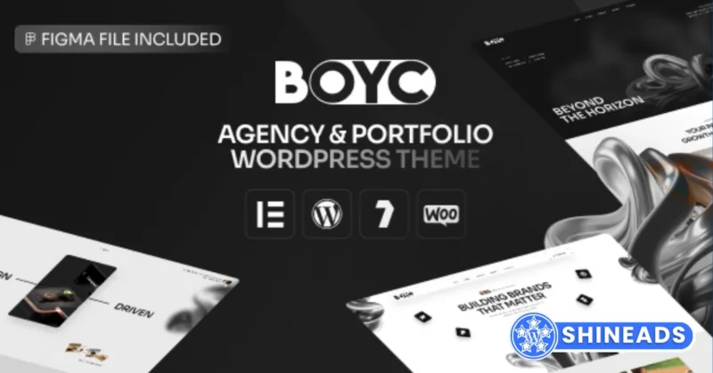 Boyc – Creative Agency Portfolio WordPress Theme Free Download v1.0